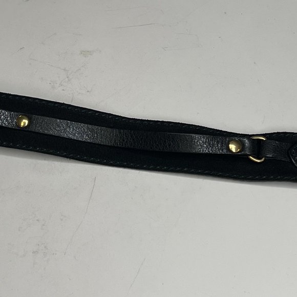 BALENCIAGA BLACK CLASSIC BELT | WOMENS SIZE 90CM - Picture 2 of 4